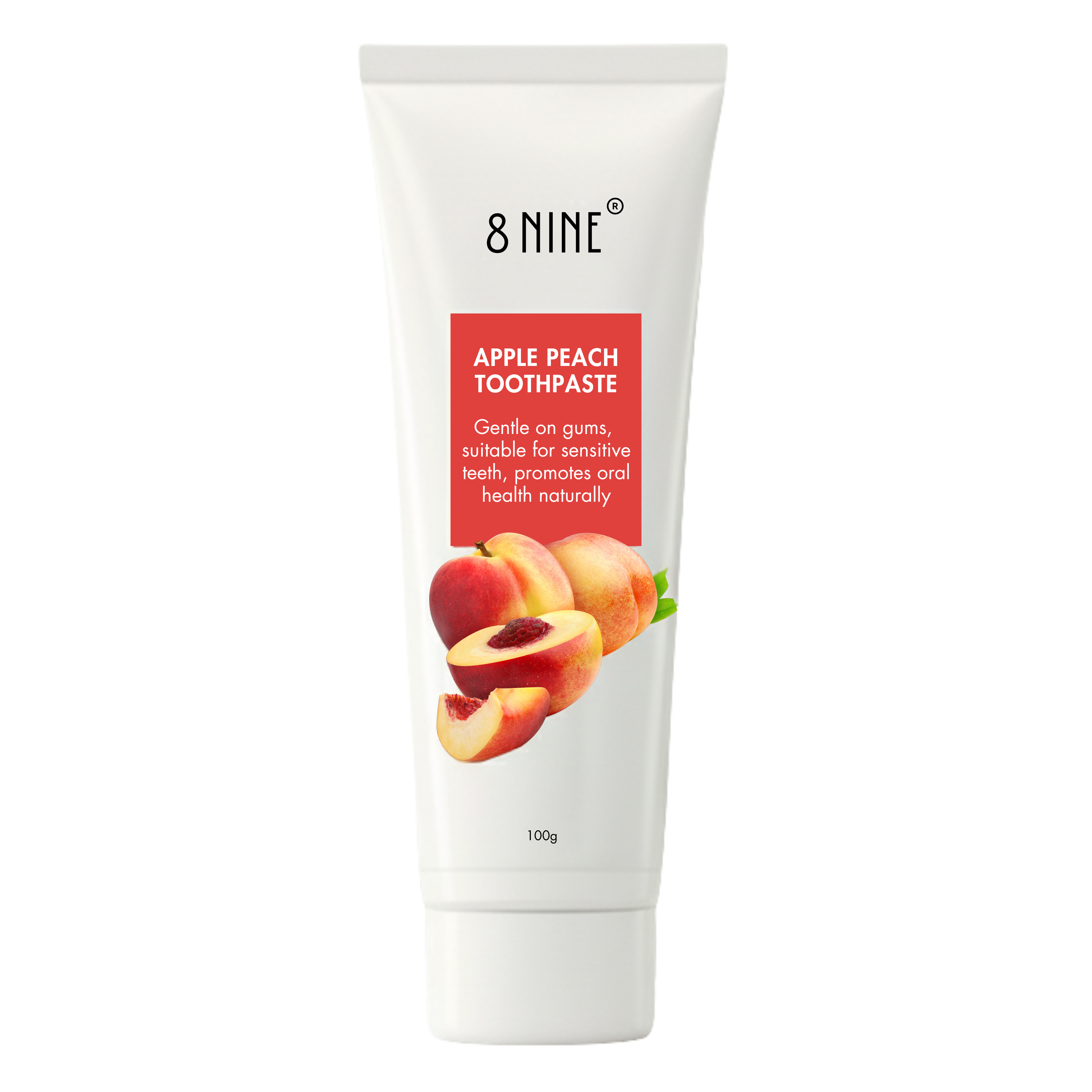 Apple Peach Bliss - Refreshing Toothpaste – 8NINE