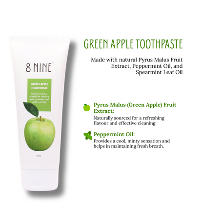 Refreshing Green Apple Toothpaste