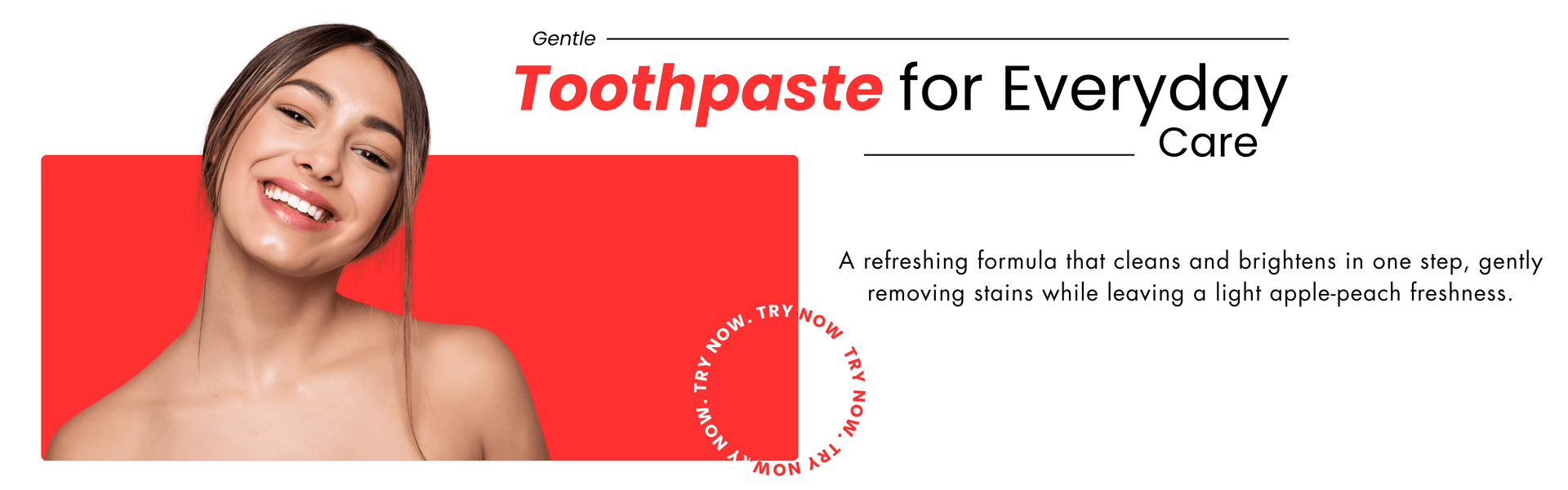 Apple Peach Bliss - Refreshing Toothpaste