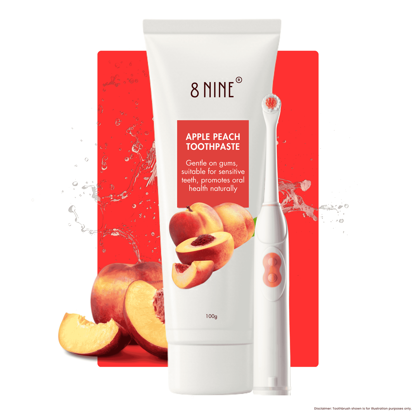 Apple Peach Bliss - Refreshing Toothpaste