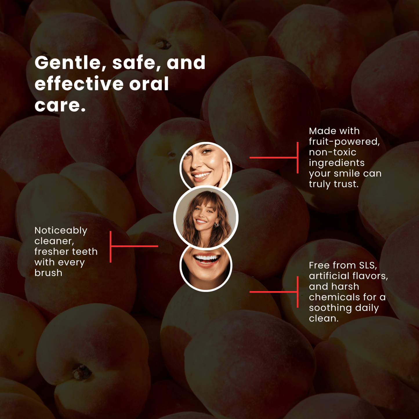 Apple Peach Bliss - Refreshing Toothpaste