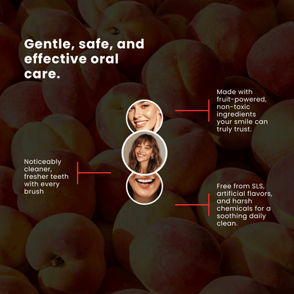 Apple Peach Bliss - Refreshing Toothpaste