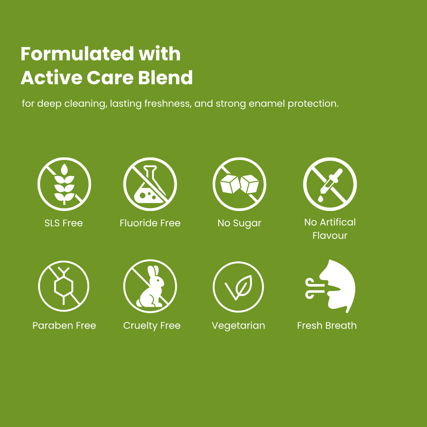 Refreshing Green Apple Toothpaste