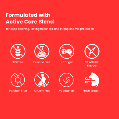 Apple Peach Bliss - Refreshing Toothpaste