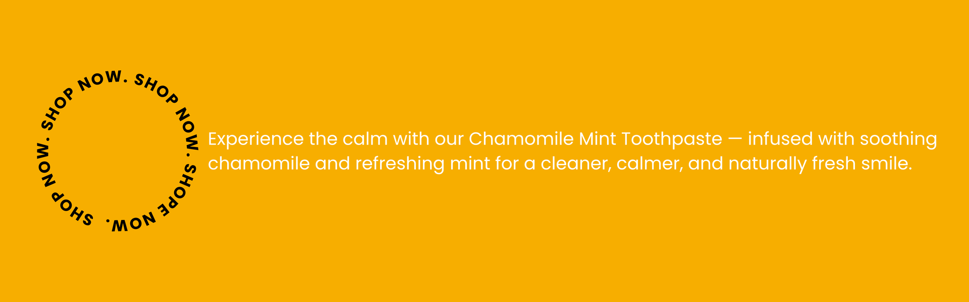 Chamomile Mint Fresh Toothpaste